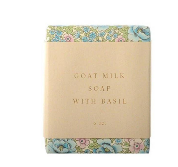 Goat Milk with Basil Bar Soap