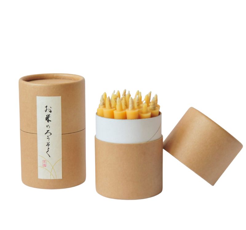 Rice Wax Japanese Candles