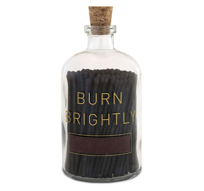 Burn Brightly Match Bottle