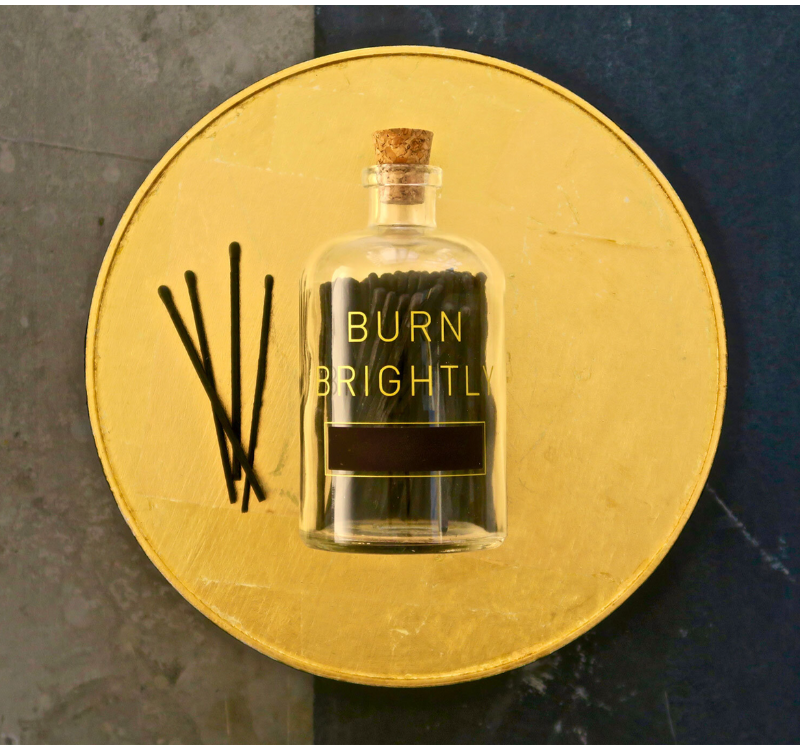 Burn Brightly Match Bottle