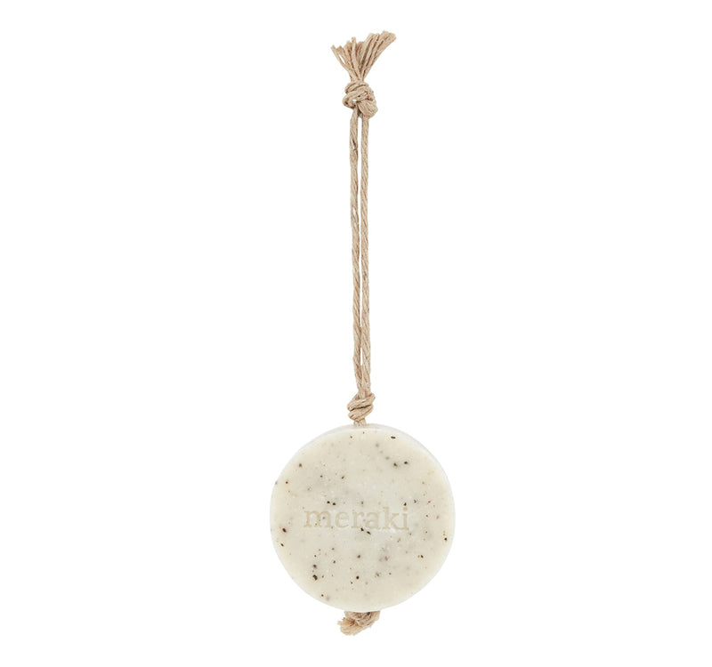 Sesame Scrub Soap on a Rope